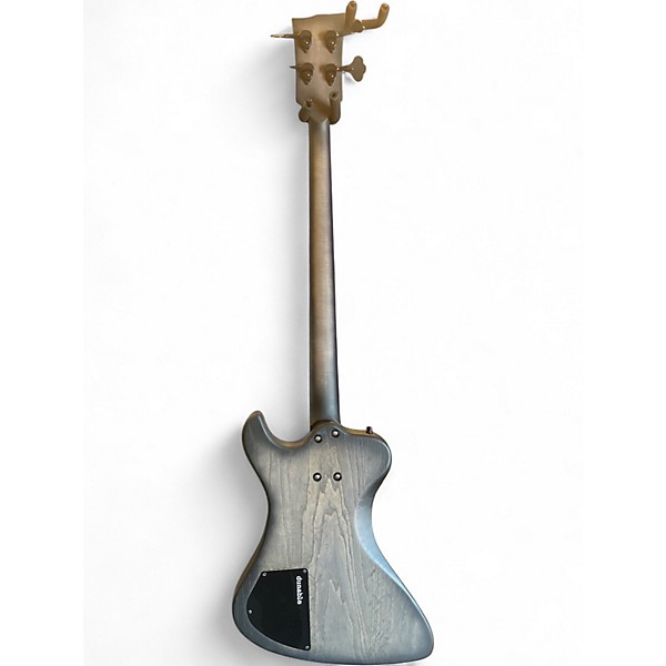 Used 2020 Dunable Guitars Custom Order USA Bass Trans Black Electric Bass Guitar