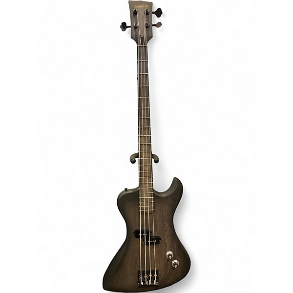 Used 2020 Dunable Guitars Custom Order USA Bass Trans Black Electric Bass Guitar