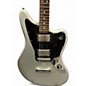 Used Fender Jaguar HH SILVER Solid Body Electric Guitar