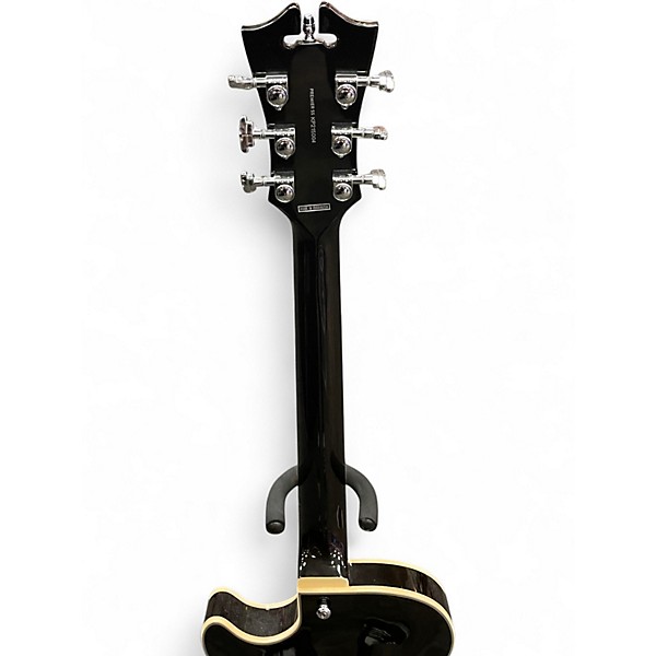Used D Angelico premier Black Hollow Body Electric Guitar