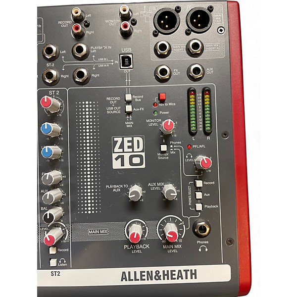 Used 2020s Allen & Heath ZED10FX Unpowered Mixer