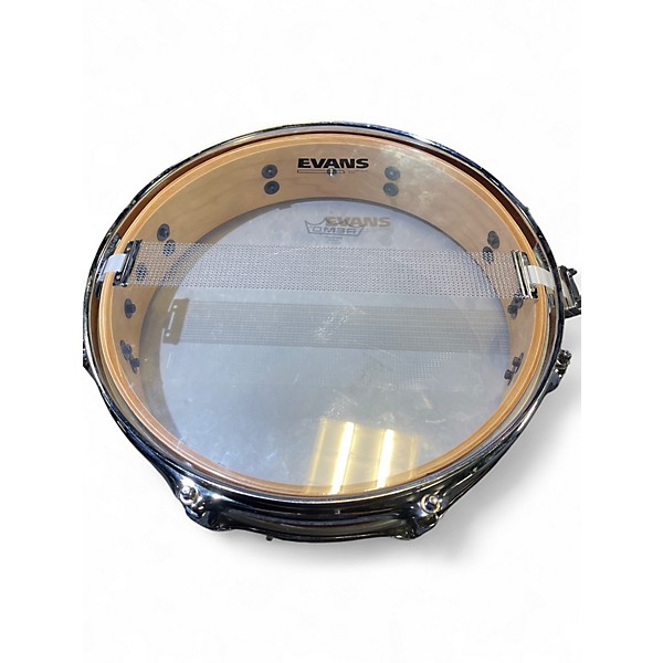 Used Pearl 3X13 Power Piccolo Snare Orange Drum