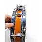 Used Pearl 3X13 Power Piccolo Snare Orange Drum