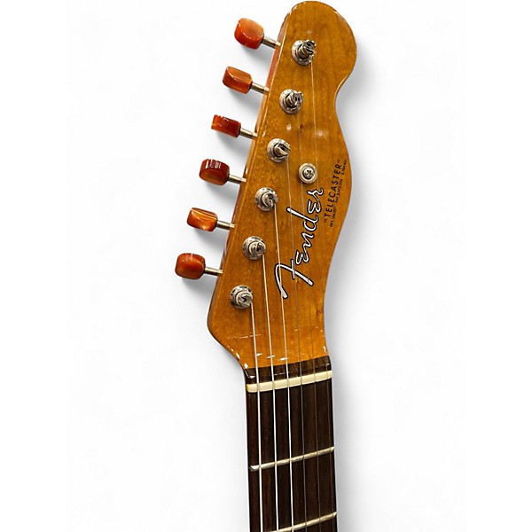 Used 2022 Fender Custom Shop LTD KNOTTY PINE THINLINE TELECASTER Natural Hollow Body Electric Guitar