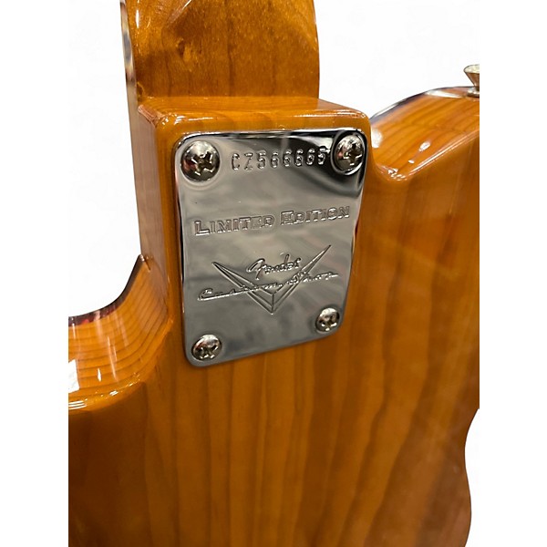 Used 2022 Fender Custom Shop LTD KNOTTY PINE THINLINE TELECASTER Natural Hollow Body Electric Guitar