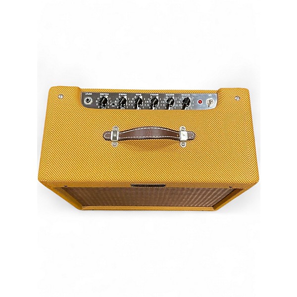 Used Fender Blues Junior Lacquered Tweed Tube Guitar Combo Amp