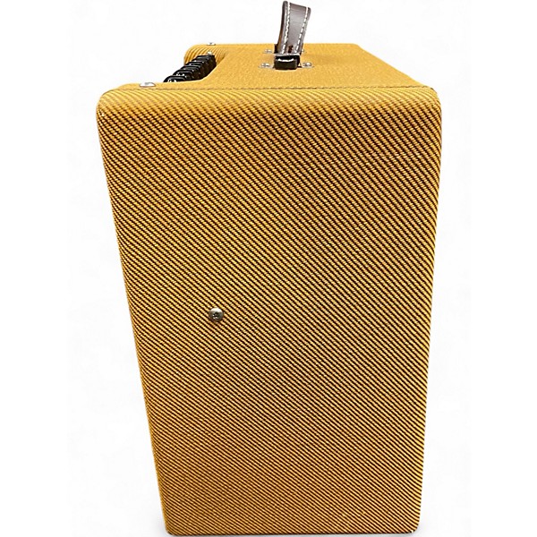 Used Fender Blues Junior Lacquered Tweed Tube Guitar Combo Amp