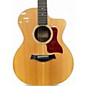 Used Taylor 214CE Deluxe Natural Acoustic Electric Guitar