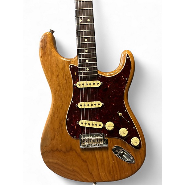 Used 2020 Fender American Professional Stratocaster with Rosewood Neck Antique Natural Solid Body Electric Guitar