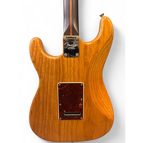 Used 2020 Fender American Professional Stratocaster with Rosewood Neck Antique Natural Solid Body Electric Guitar