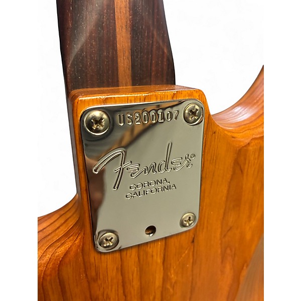 Used 2020 Fender American Professional Stratocaster with Rosewood Neck Antique Natural Solid Body Electric Guitar