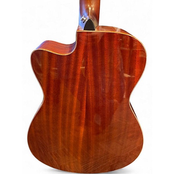 Used Yamaha AC1M Vintage Natural Acoustic Electric Guitar