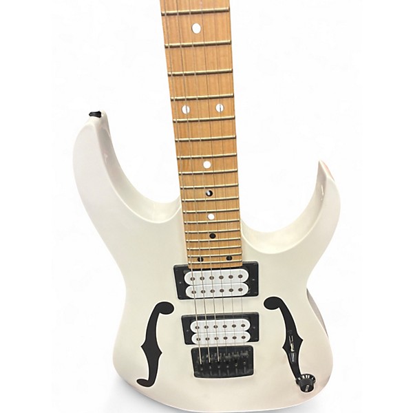 Used Ibanez PGM MIKRO White Solid Body Electric Guitar