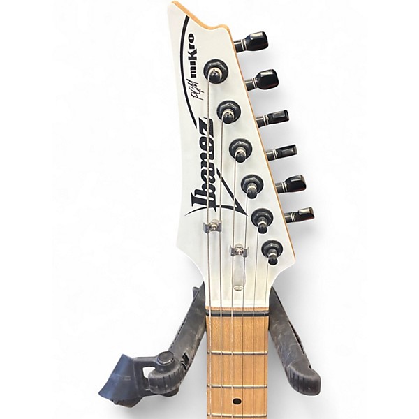 Used Ibanez PGM MIKRO White Solid Body Electric Guitar