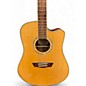 Used Washburn WCD18CE Natural Acoustic Electric Guitar