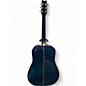 Used Washburn D-11/TBL Navy blue Acoustic Electric Guitar