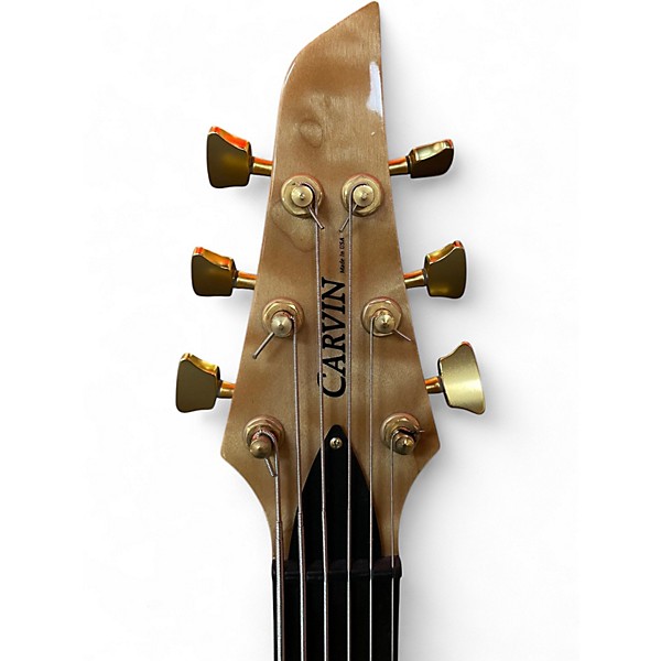 Used Carvin LB76 Walnut Electric Bass Guitar