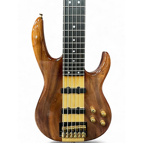 Used Carvin LB76 Walnut Electric Bass Guitar