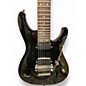 Used Ibanez S7420 Black Solid Body Electric Guitar