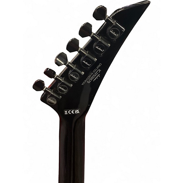 Used Jackson PRO PLUS SERIES SOLOIST Black Solid Body Electric Guitar