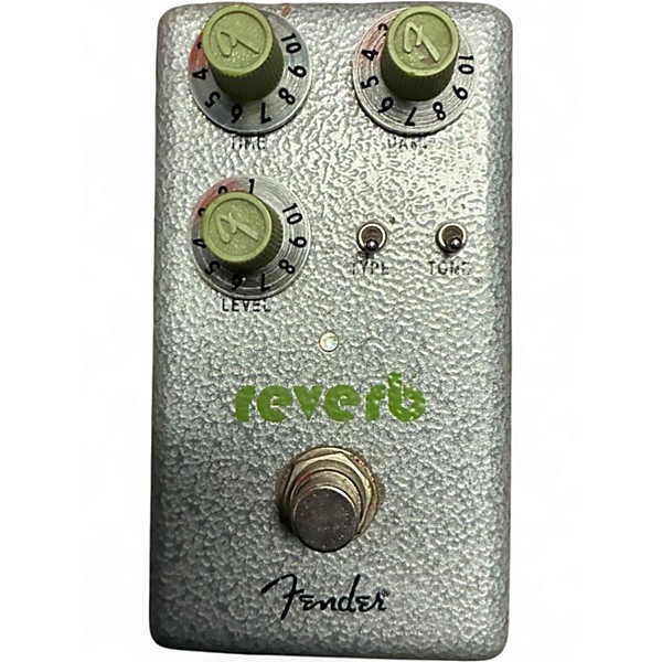 Used Fender Hammertone Reverb Effect Pedal