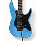Used Schecter Guitar Research Sun Valley Shredder rivera blue Solid Body Electric Guitar