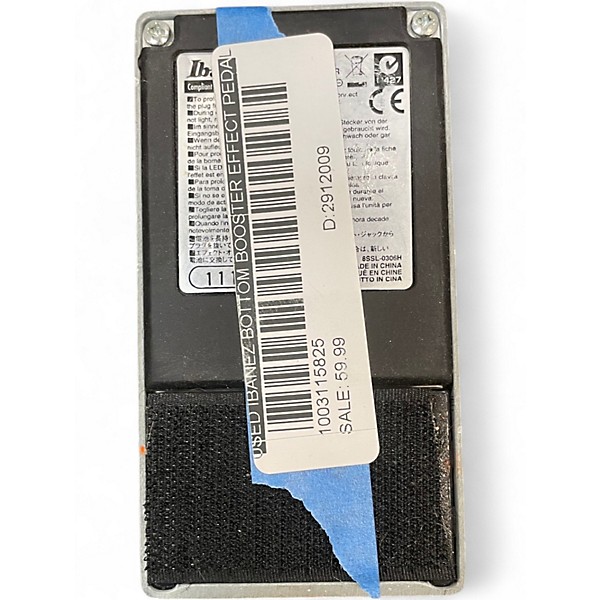 Used Ibanez BOTTOM BOOSTER Effect Pedal