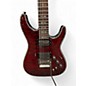 Used Schecter Guitar Research HELLRAISER-S Black Cherry Solid Body Electric Guitar