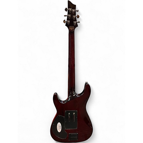 Used Schecter Guitar Research HELLRAISER-S Black Cherry Solid Body Electric Guitar