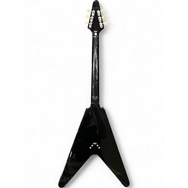 Used 2023 Epiphone FLYING V BLACK Solid Body Electric Guitar