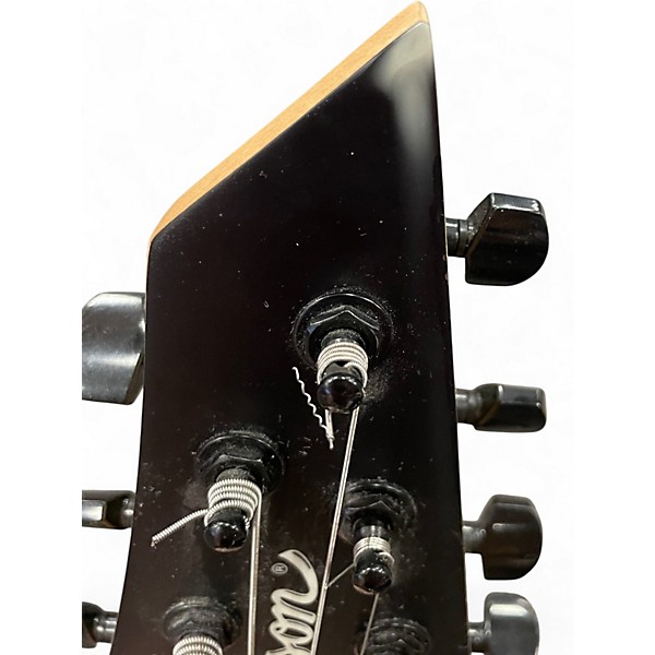 Used Jackson JS Series King V JS22-7 KV HT  BLACK Solid Body Electric Guitar