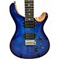 Used PRS SE Custom 24 Trans Blue Solid Body Electric Guitar