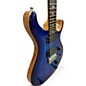 Used PRS SE Custom 24 Trans Blue Solid Body Electric Guitar