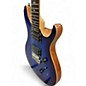 Used PRS SE Custom 24 Trans Blue Solid Body Electric Guitar
