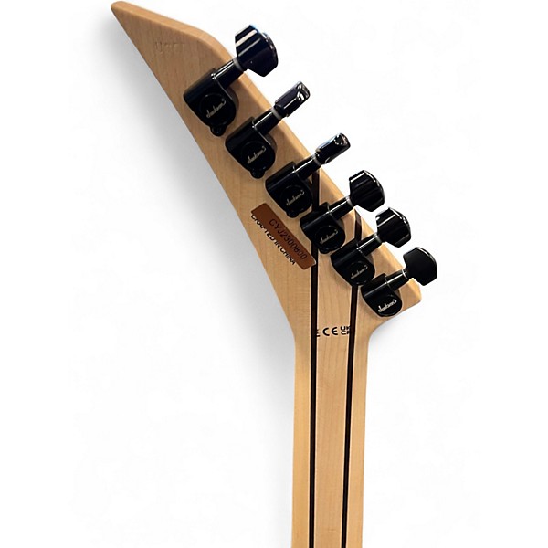 Used 2023 Jackson PRO PLUS DINDY DKAQ Silverburst Solid Body Electric Guitar