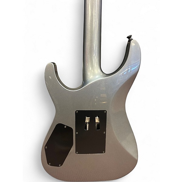 Used Kramer SM-1 H Tronius Silver Solid Body Electric Guitar