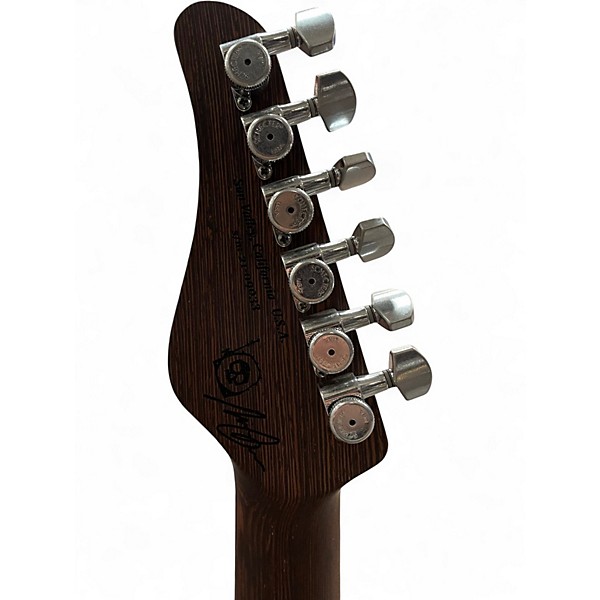 Used Schecter Guitar Research CUSTOM SHOP NICK JOHNSTON Atomic Fire Aged Nitro Solid Body Electric Guitar