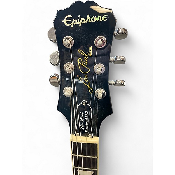 Used Epiphone Limited Edition Les Paul Traditional Pro Wine Red Solid Body Electric Guitar