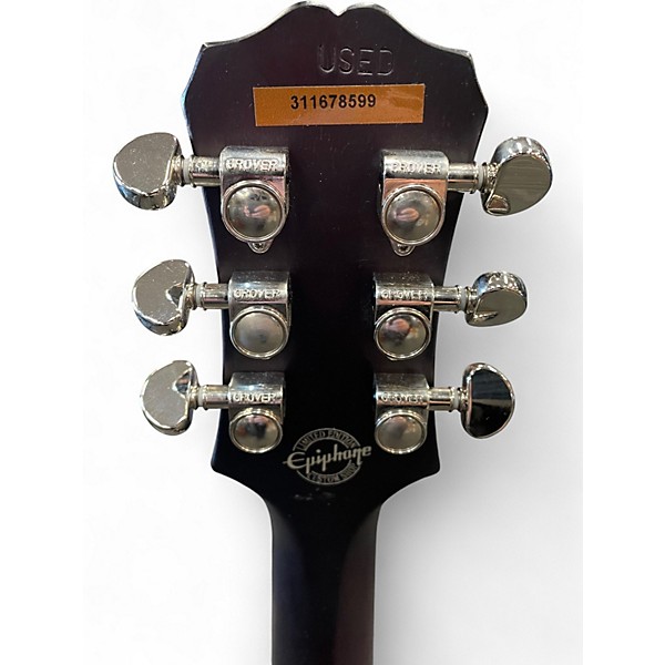 Used Epiphone Limited Edition Les Paul Traditional Pro Wine Red Solid Body Electric Guitar