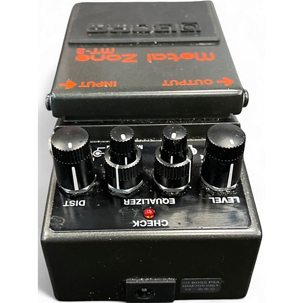 Used BOSS MT2 Metal Zone Distortion Effect Pedal