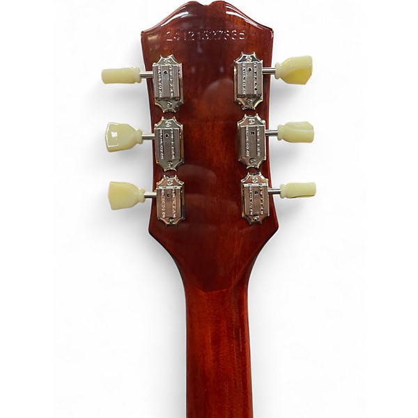 Used 2024 Epiphone Les Paul Standard 1950s Bourbon Burst Solid Body Electric Guitar