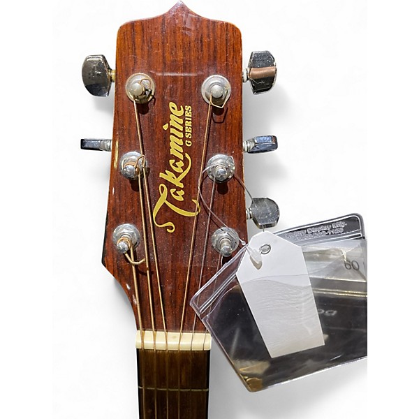 Used Takamine EG523SC Natural Acoustic Electric Guitar