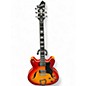 Used Hagstrom Viking Deluxe sunburst Hollow Body Electric Guitar