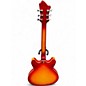 Used Hagstrom Viking Deluxe sunburst Hollow Body Electric Guitar