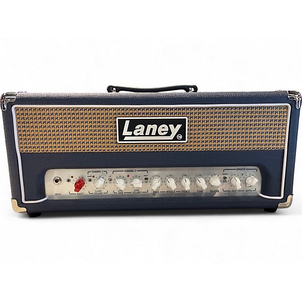 Used Laney SUPERTOP 120W Guitar Amplifier Head Solid State Guitar Amp Head