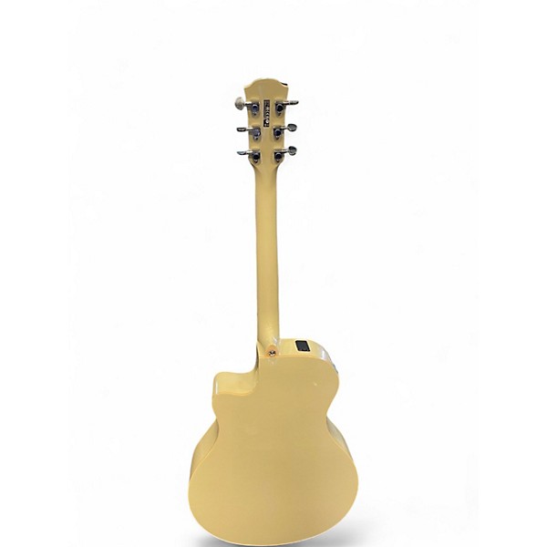 Used Yamaha APX600 Alpine White Acoustic Electric Guitar