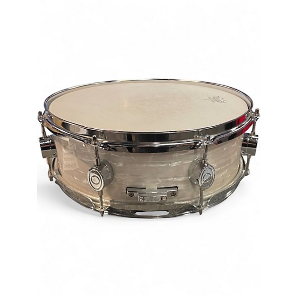 Used Pacific 14in cx series snare Pearl White Drum