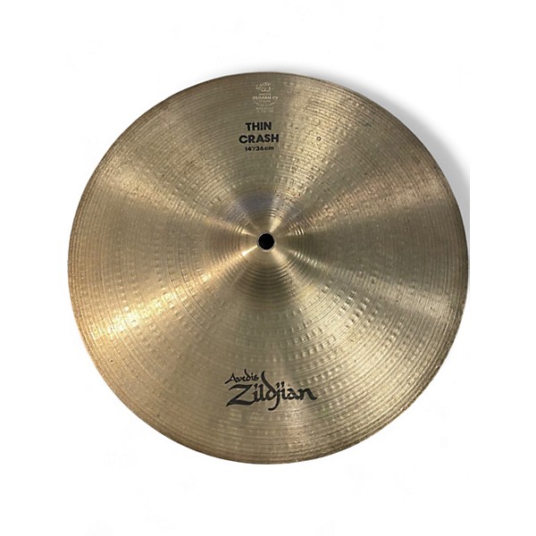Used Zildjian 14in AVEDIS THIN CRASH Cymbal