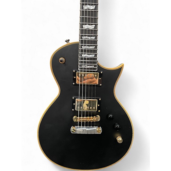 Used ESP LTD EC1000 Deluxe MATTE BLACK Solid Body Electric Guitar
