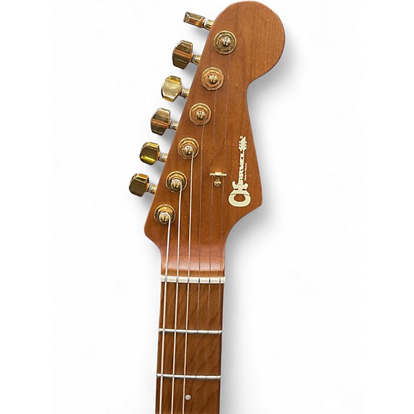 Used Charvel PRO-MOD DK24 HSS 2PT CM White Solid Body Electric Guitar